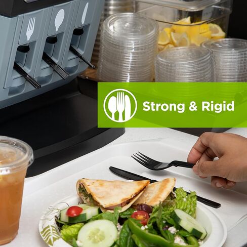 Dixie Ultra DUSSF5 Polystyrene Fork Refill, Black, 960/Carton in Saudi Arabia