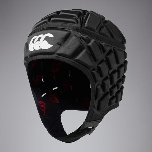 واقي الرأس Canterbury CCC Rugby Raze، غطاء Scrum، تغطية كاملة، حزام ذقن ذو حواف ناعمة، فتحات مصممة للمساعدة في التهوية، حشوة إسفنجية in Saudi Arabia