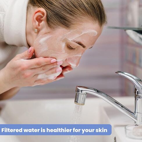 8 Pcs Faucet Filter Purifier Replacement for Bathroom Sink/Kitchen Sink with PP Cotton for Faucet Extender Faucet Water Filter Improve Water Quality Filter Sediment Rust Insect Eggs in Saudi Arabia