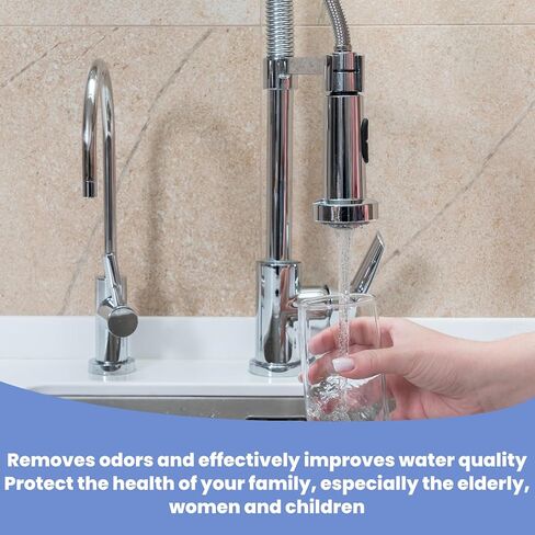 8 Pcs Faucet Filter Purifier Replacement for Bathroom Sink/Kitchen Sink with PP Cotton for Faucet Extender Faucet Water Filter Improve Water Quality Filter Sediment Rust Insect Eggs in Saudi Arabia