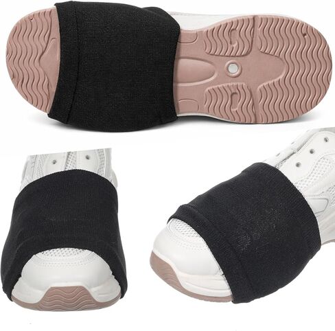 Dance Socks Over Shoes, 2 Pairs Anti-Slip Socks for Smooth Floors, Ballet Equipment for Turns and Spins, Dance Accessories for Women Men Adults in Kuwait