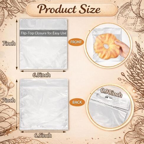 Marspark 2000 Pcs High Density Saddle Bags 6.5 Inch x 7 Inch Disposable Fold Top Sandwich Bags HDPE Portion Deli Food Storage with Perforation Flip-top Closure for Packaging Cheese Bakery Deli Takeout in Saudi Arabia