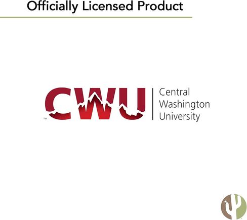 علم CWU لجامعة واشنطن الوسطى من Desert Cactus - لافتة للقطط البرية مقاس 3 × 5 أقدام، قماش متين للاستخدام الداخلي/الخارجي، تصميم بوليستر 100% (النمط 1) in Saudi Arabia