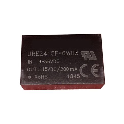 URE2415P-6WR3DC-DC وحدة الطاقة 9-36 فولت إلى الموجب والسالب 15 فولت in Kuwait
