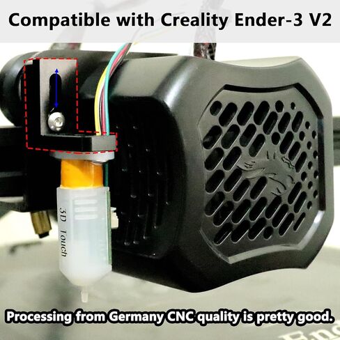 حامل تثبيت بمستشعر لمس معدني قابل للتعديل بالكامل متوافق مع طابعة Ender 3 V2 ثلاثية الأبعاد تثبيت مستشعر تسوية اللمس BL CR (لجهاز Ender 3 V2) in Saudi Arabia