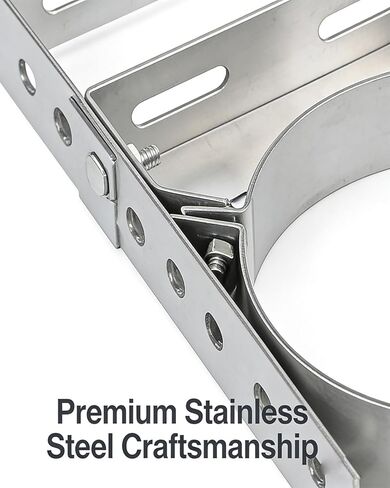 wall support304Stainless Steel Adjustable Wall Bracket, 8 Inch Wall Support Bracket for Wood Stove Pipe,6" Double Wall Chimney Pipe, Fireplace Pipe Wall Bracket,Chimney Pipe Holder in Saudi Arabia