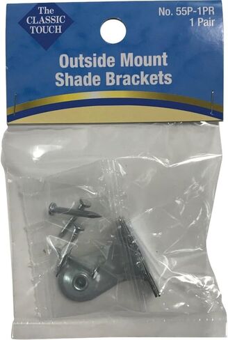 Friedland Silver Outside Mount Roller Shade Bracket - Case of: 1 in Saudi Arabia