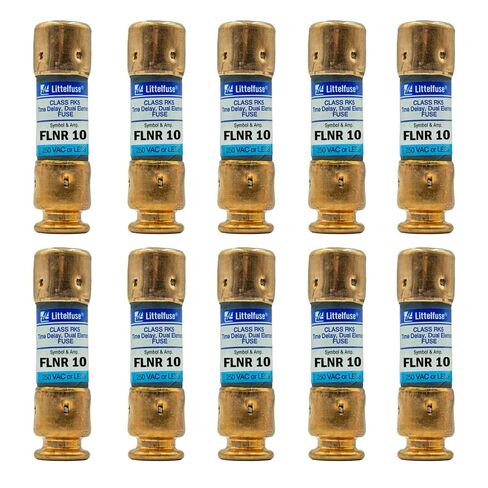 10 عبوات جديدة FLNR10 FLNR-10A 250Vac صمام تأخير الوقت، FLNR-10 فئة الحد الحالي RK5 خرطوشة الصمامات in Kuwait