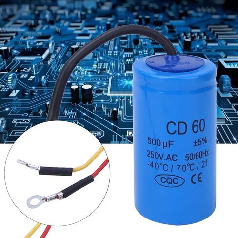 CD60 250VAC 500uf Start Capacitor -40°C/70°C/21 Explosion-Proof Capacitor in Saudi Arabia