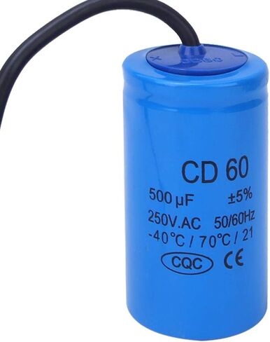 CD60 250VAC 500uf Start Capacitor -40°C/70°C/21 Explosion-Proof Capacitor in Saudi Arabia