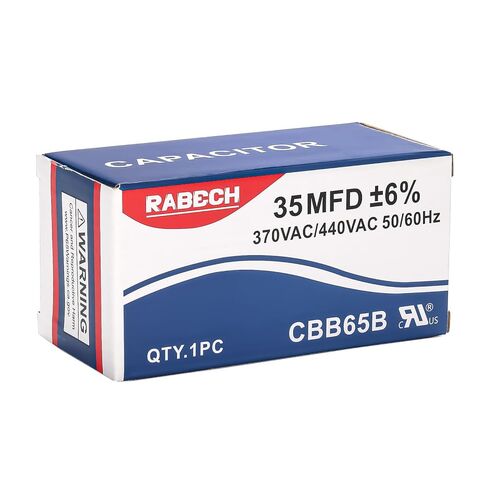 35uF 35MFD CBB65B Run Start Round Capacitor 35 uF MFD 370V or 450V CBB65 A/C Air Conditioner Capacitors 370VAC 440VAC 450VAC ±6% 50/60Hz for AC in Kuwait