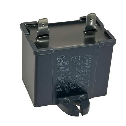 مكثف تشغيل الثلاجة C61-P2 12 فائق التوهج 210VAC يستبدل مكثف الثلاجة WR55X24064 WPW10662129 in Kuwait