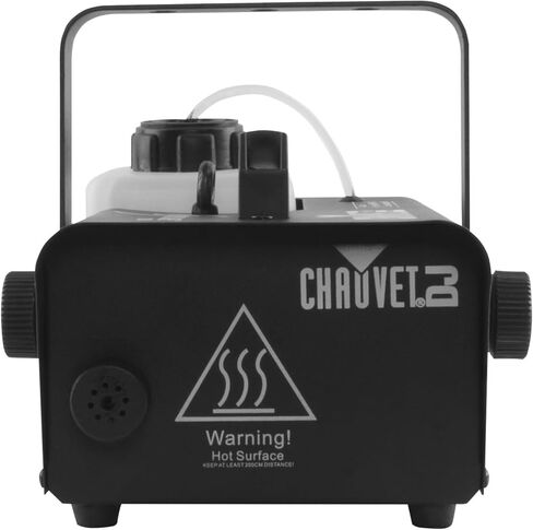 ماكينة ضباب CHAUVET DJ H1200 مدمجة وخفيفة الوزن مع جهاز تحكم بمؤقت، أسود in Kuwait