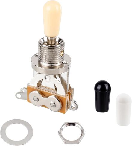 Banworks متري 3-Way قصير الإطار تبديل التبديل خمر نمط بيك اب محدد التبديل ل Epiphone EPI LP Les Paul نمط الغيتار JT/DWQ-02 أسود in Saudi Arabia
