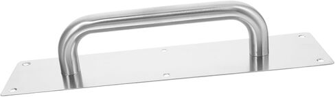 OSALADI Stainless Steel Push Pull Door Handle for Fire Doors Heavy Duty Metal Plate for Commercial Use Elegant Design for in Saudi Arabia