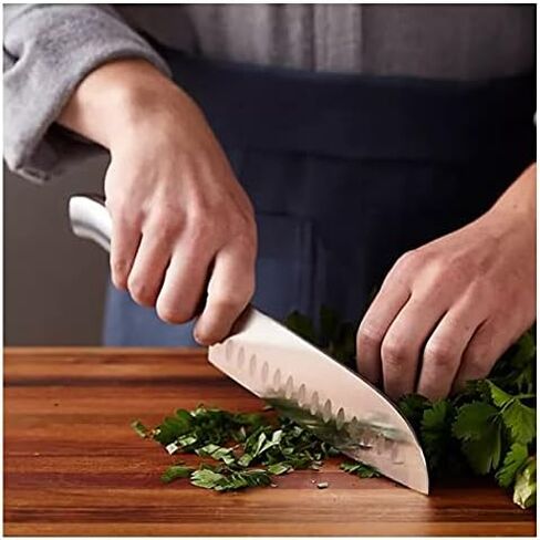 طقم سكاكين من الفولاذ المقاوم للصدأ من Chicago Cutlery Insignia مع قبضة موجهة وشفرات ومقابض من الفولاذ المقاوم للصدأ للمطبخ المنزلي والاستخدام الاحترافي in Kuwait