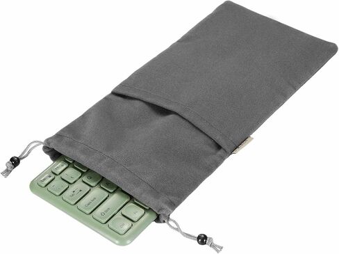 Keyboard Sleeve Cover Keyboards Portable Case (12.2" x 5.1", Gray) - Dustproof, Waterproof for Wireless Mechanical Keyboards in Saudi Arabia