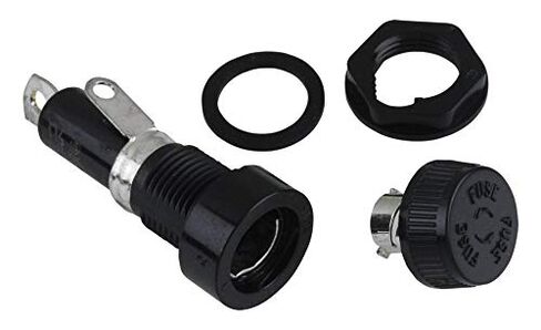 Cooper BUSSMANN HKP Fuse Holder, 6.3MM X 32MM FUSES, Panel Mount (10 Pieces) in Saudi Arabia