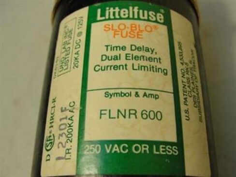 Littelfuse FLNR600 Time Delay Fuse 600amp in Saudi Arabia