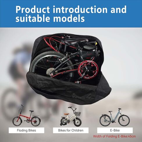 CamGo 20 Inch Folding Bike Bag - Waterproof Bicycle Travel Case Outdoors Bike Transport Bag for Cars Train Air Travel in Saudi Arabia