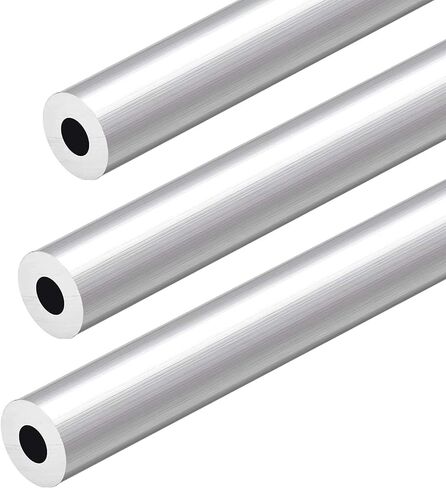 3 Pcs 6063 Aluminum Round Tube 19mm OD 10mm Inner Dia 300mm Length Seamless Aluminum Straight Tubing for Fabrication Projects DIY Handmade Model Craft Frame Building Gardening Shop Fitting in Saudi Arabia