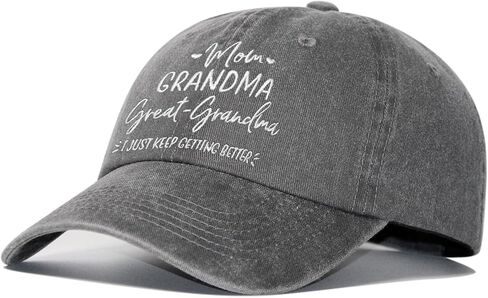 Great Grandma Gifts, Gifts for Great-Grandma Baby Announcement Christmas Mothers Day -Adjustable Baseball Cap in Saudi Arabia