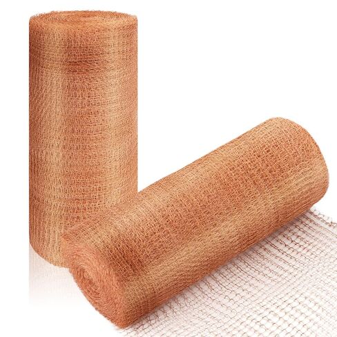 MUZIK Heavy Duty Copper Mesh, 5" x 200 ft Rodent Barrier Mesh, Snake Proof Rustproof Wire Screen for DIY, Vents, Ductwork, Weep Holes in Saudi Arabia