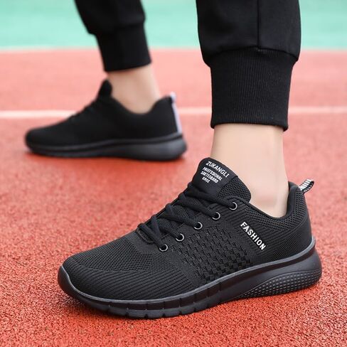 Men's Shoes Running Sneakers Black in Saudi Arabia