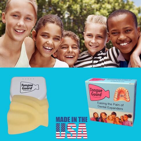 RPE Tongue Guard: Prevents and Helps Heal Tongue Sores Caused by Dental Expanders | Tongue Sores | Metal Cuts | Dental Ortho Braces | in Saudi Arabia