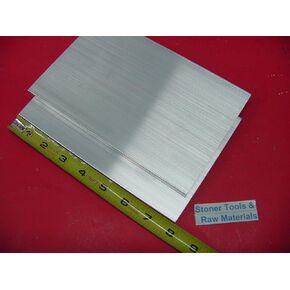 قطعتان 5/8 بوصة × 6 بوصة من الألومنيوم 6061 شريط مسطح بطول 7-3/4 بوصة +.07 بوصة/-0 T6511 مخزون مطحنة الألواح المبثوقة in Kuwait