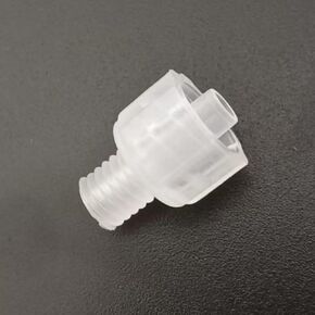 ذكر Luer إلى محول خيط مع خيط ذكر 1/4"-28 Luer إلى تركيبات مترابطة للطب والمختبر ومعالجة الأغذية والاستخدام الكيميائي (1/4-28unf-Male Luer) شفاف PP 100 قطعة in Saudi Arabia