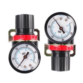 AR2000 Air Pressure Regulator 1/4'' Control Compressors Pump Gas Regulating Treatment Units with Gauge Adjustable(AR2000PC8MM) in Saudi Arabia