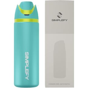 SIMPLEFY 32oz Insulated Stainless Steel Water Bottle with Straw and Locking Lid – BPA-Free, Leak-Proof, Double Wall Travel Tumbler for Sports, Gym, and Everyday Use in Saudi Arabia