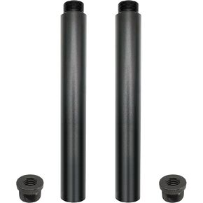 Mic Stand Extension Tube with 3/8" to 5/8" Microphone Extension Pipe Adapter for Mic Booms,Arm Stand 2 Pack in Saudi Arabia