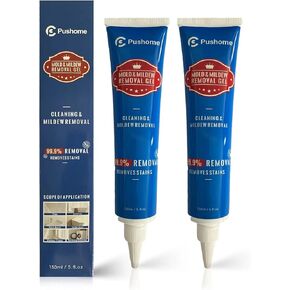 Household Mold Stain Remover Gel,Grout Cleaner Best for Home Kitchen Sink, Bathroom Shower,Front Load Washing Machine, Refrigerator Strips, Silicone Caulk,Sink Sealant(2Pack) in Saudi Arabia