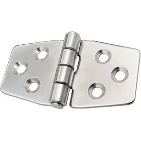 Stainless Steel Marine Door Hatch Hinge Heavy Duty Boat Hinge Distribution Box Control Cabinet Hinge 76 * 38 * 2mm 1Pcs in Saudi Arabia