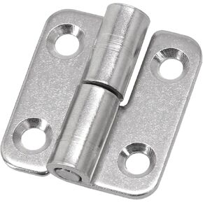 37 * 33mm Silver 304 Stainless Steel Flag Hinge Removable Furniture Movable Hinge 1Pcs(Right) in Saudi Arabia