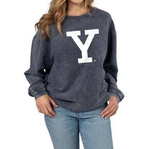 chicka-d Womens Corded Crew Pullover in Kuwait