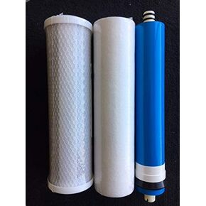 Stealth RO150 Complete Compatible Replacement Filter Kit for Hydro Logic Stealth RO150 Includes Membrane, Carbon & Sediment Filter in Saudi Arabia