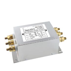 Three-Phase Three-Wire AC 380V Inverter servo Motor Power Supply Filter CW6B-/60/80/120A-S Bolt Type(CW6B-120A-S) in Kuwait