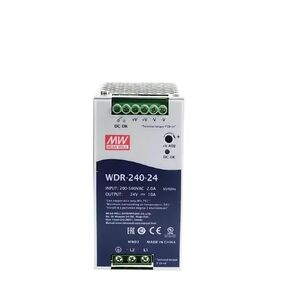 WDR-240-24 240W Single Output Industrial DIN Rail Power Supply WDR-240 24V 10A in Kuwait