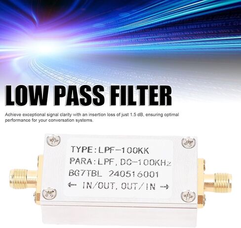 Fabater Low Pass Filter 100K SMA Interface 100KHZ سبائك الألومنيوم لوحة ترشيح نطاق التمرير المنخفض in Kuwait