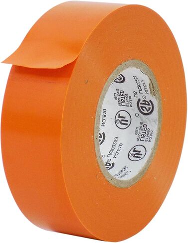 MAT Professional Grade Wide Electrical Tape Blue - 1 inch x 66 ft. UL/CSA listed core - Waterproof, Flame Retardant, & Strong Rubber Based Adhesive for Use At No More Than 600V & 176F in Saudi Arabia