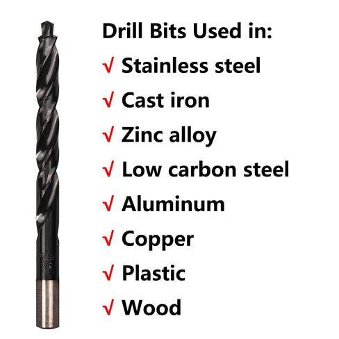 2PCS 3/8" Cobalt Drill Bits Set (Pro), Industrial Grade M35 Titanium Aluminum Nitride, Upgraded Bullet Point Tip, for Hardened Metal, Stainless Steel in Saudi Arabia