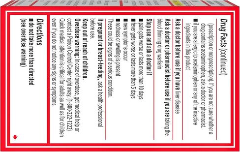 Tylenol Extra Strength Acetaminophen Rapid Release Gels, Pain Reliever & Fever Reducer, 24 ct in Saudi Arabia