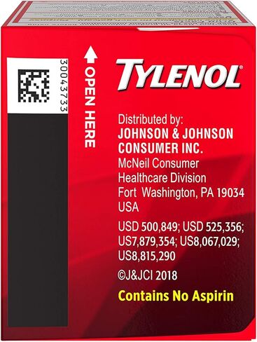 Tylenol Extra Strength Acetaminophen Rapid Release Gels, Pain Reliever & Fever Reducer, 24 ct in Saudi Arabia