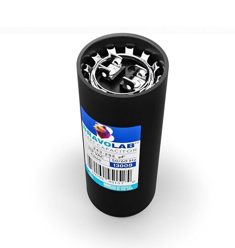 Universal Start Capacitor CD 60 for Electric Motors of 243-292 uF MFD, 110 VAC, 50/60 Hz in Saudi Arabia