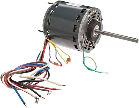 Fasco D728 5.6" Frame Open Ventilated Permanent Split Capacitor Direct Drive Blower Motor with Sleeve Bearing, 3/4-1/2-1/3HP, 1075rpm, 115V, 60Hz, 10.5-6.9-4.8 amps in Saudi Arabia