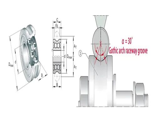 1 قطعة LFR5302-10NPP LFR 5302-10 بكرات المسار الزاوي الاتصال الكرات القناة الأخدود in Saudi Arabia