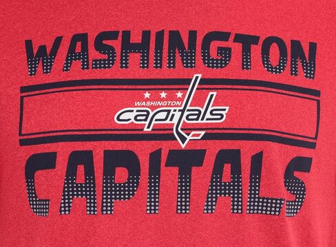 Outerstuff NHL Washington Capitals Boys للشباب، للأعمار من 8 إلى 20 عامًا، تي شيرت قصير الأكمام in Saudi Arabia